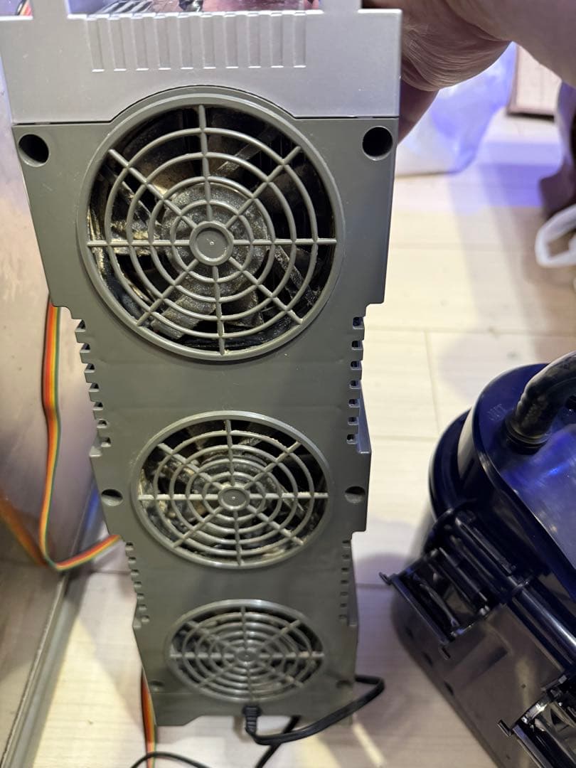 クーラーセット‼️テトラCR-3‼️ テトラVAX-60‼️新品エーハイムろ材1キロ‼️