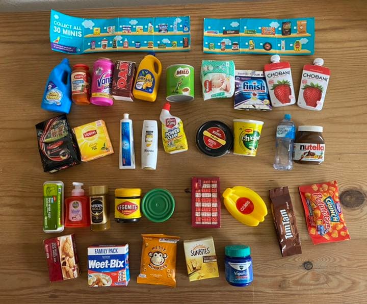 Coles コールズ LITTLE SHOP ミニチュアノベルティグッズ