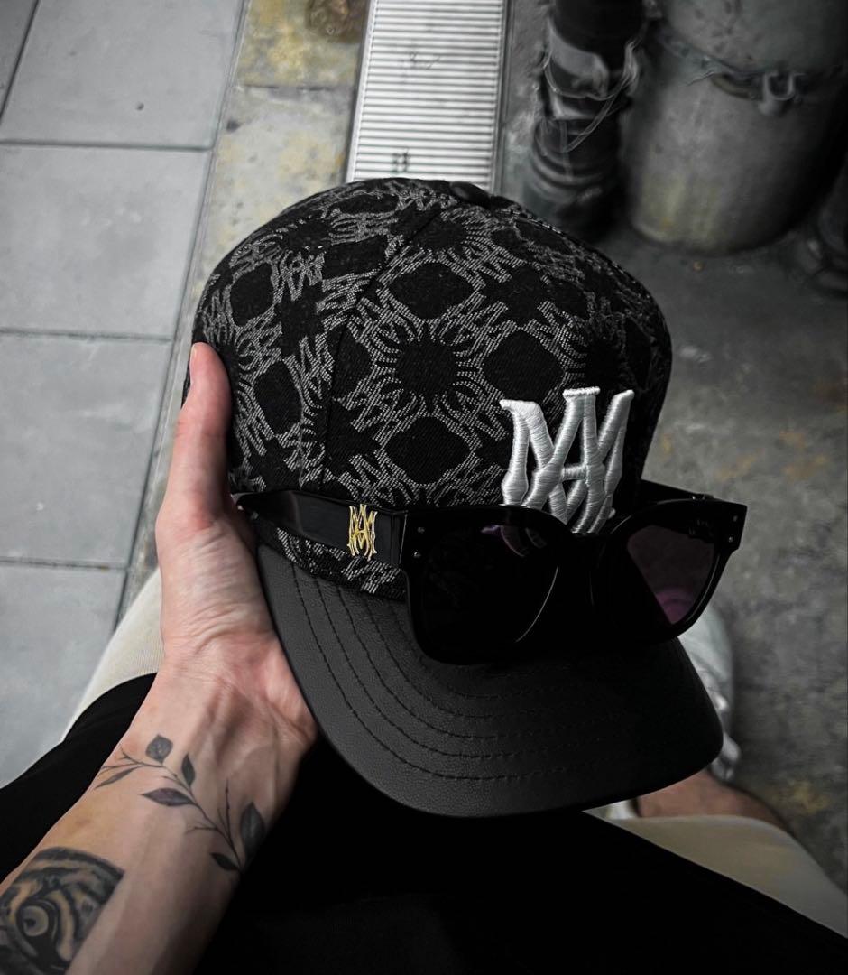 Amiri キャップ MA QUAD DENIM HAT