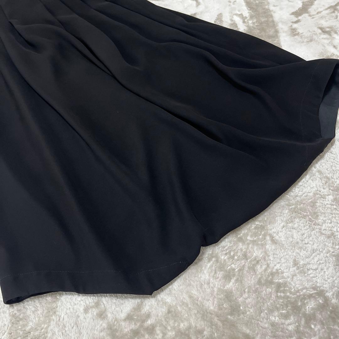 極美品　リミフゥ　ヨウジヤマモト　とろみ素材　ドレープ　タック　サルエルパンツ