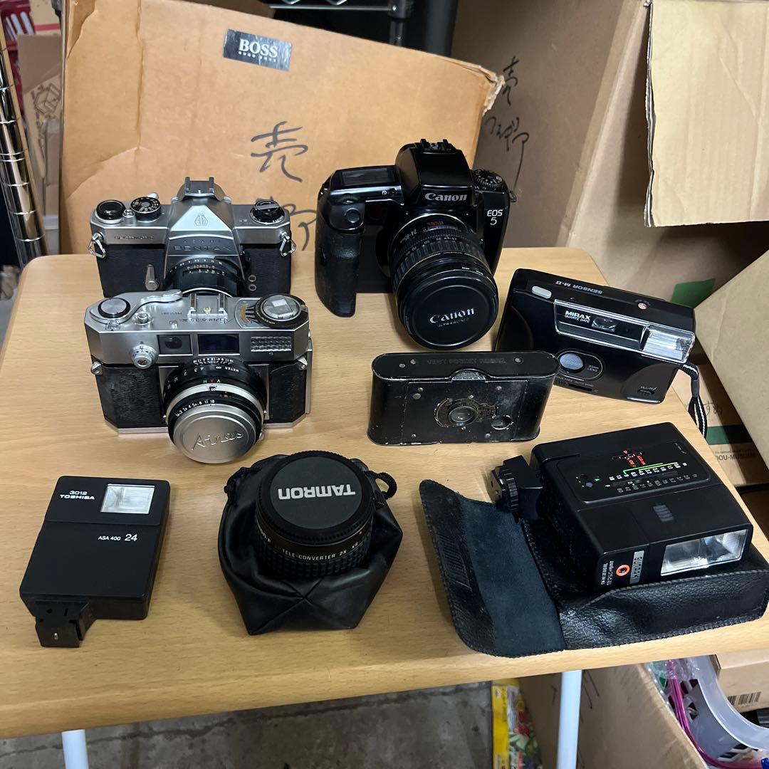 フィルムカメラ/レンズ　まとめ売り　ジャンク品