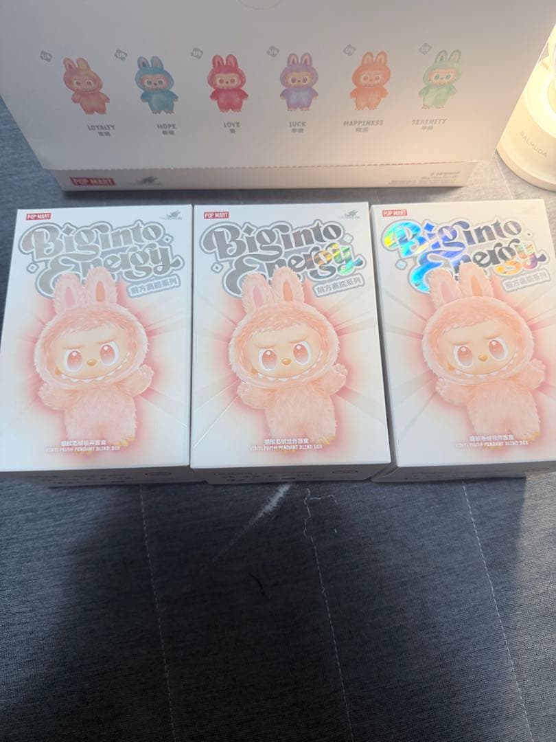 と*る様 Labubu Big into Energy 国内正規品　未開封　3個