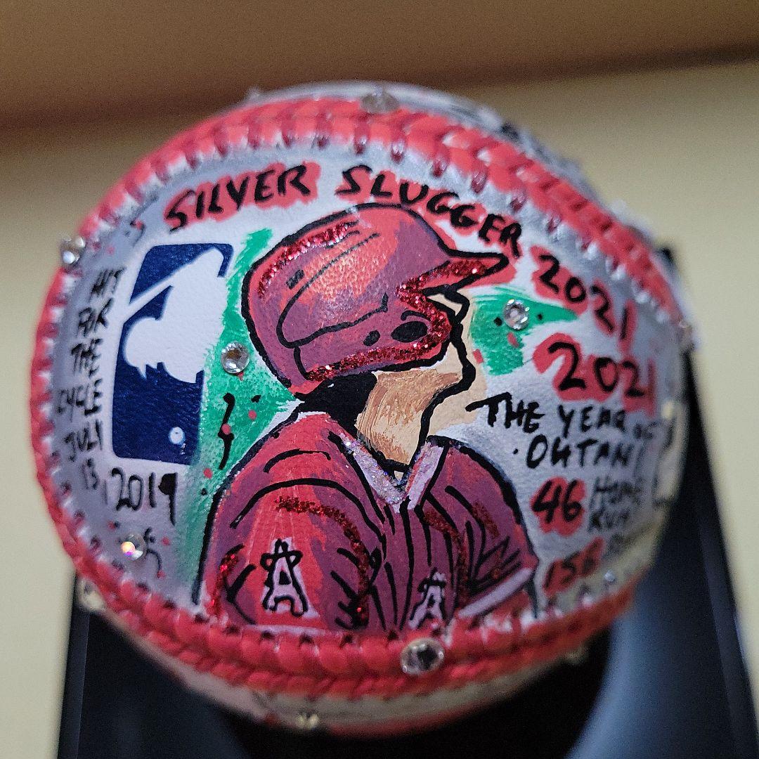 f*u様 #◆⚾大谷翔平選手直筆⚾×チャールズ・ファジーノ ハンドペイント完全受