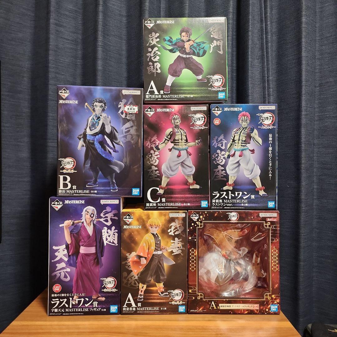 鬼滅の刃 一番くじ MASTERLISE 16体セット 悲鳴嶼行冥入