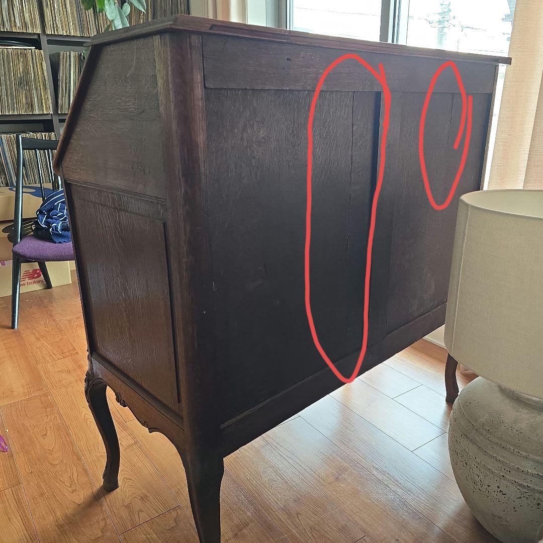 アンティークライティングデスク1890年代 鍵あり