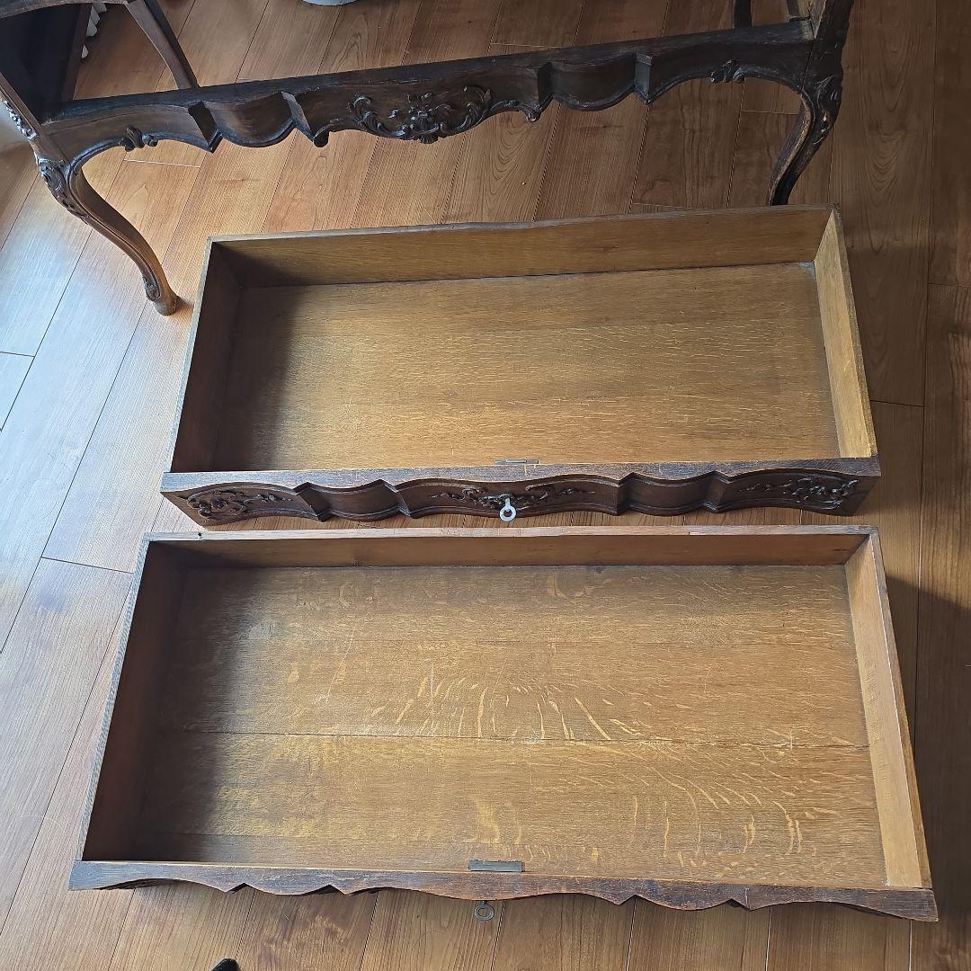 アンティークライティングデスク1890年代 鍵あり