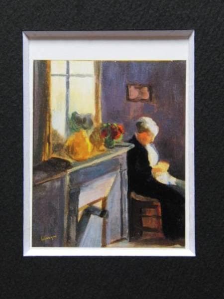 アンリ・ルバスク、「GRAND-MERE ASSISE」、海外版超希少レゾネ