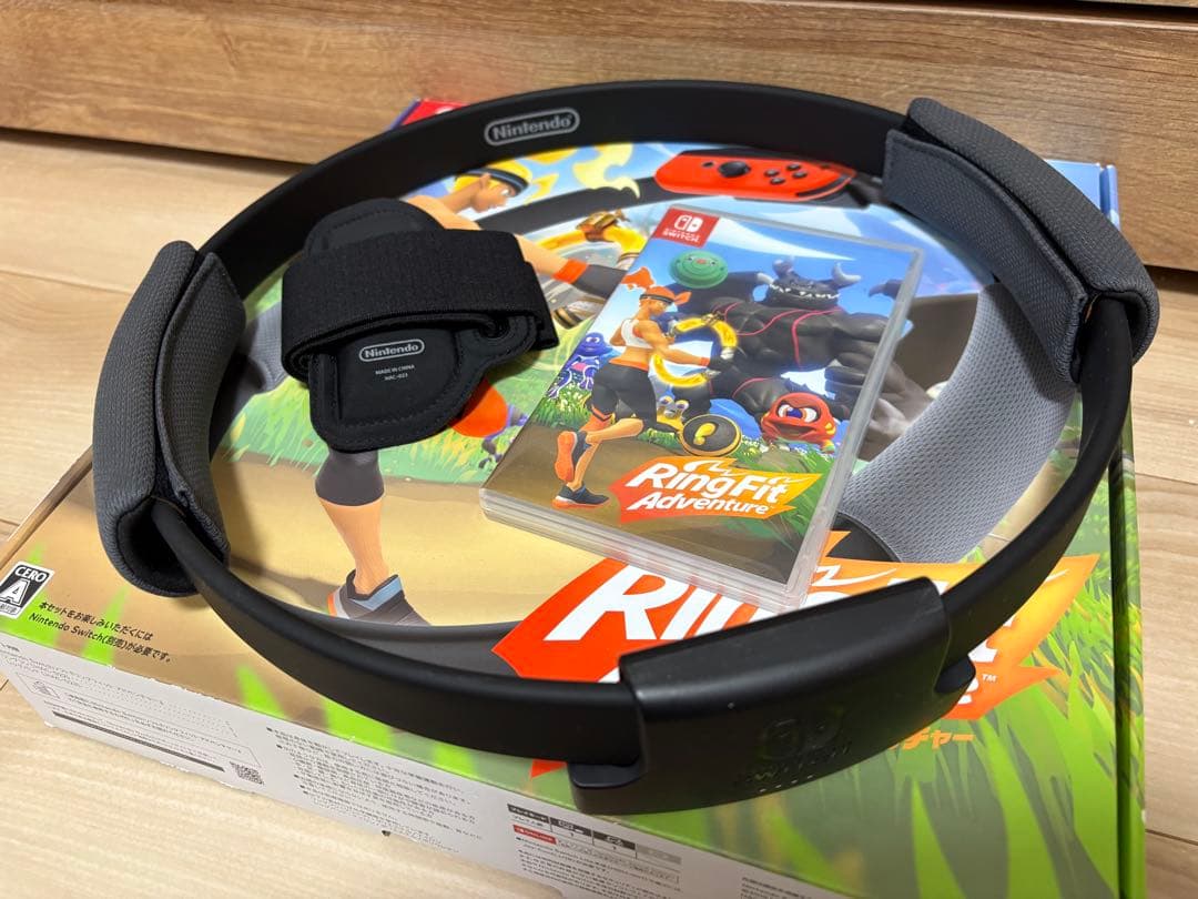 美品 Nintendo Switch本体 フルセット＋別購入フィルム・カバー付き