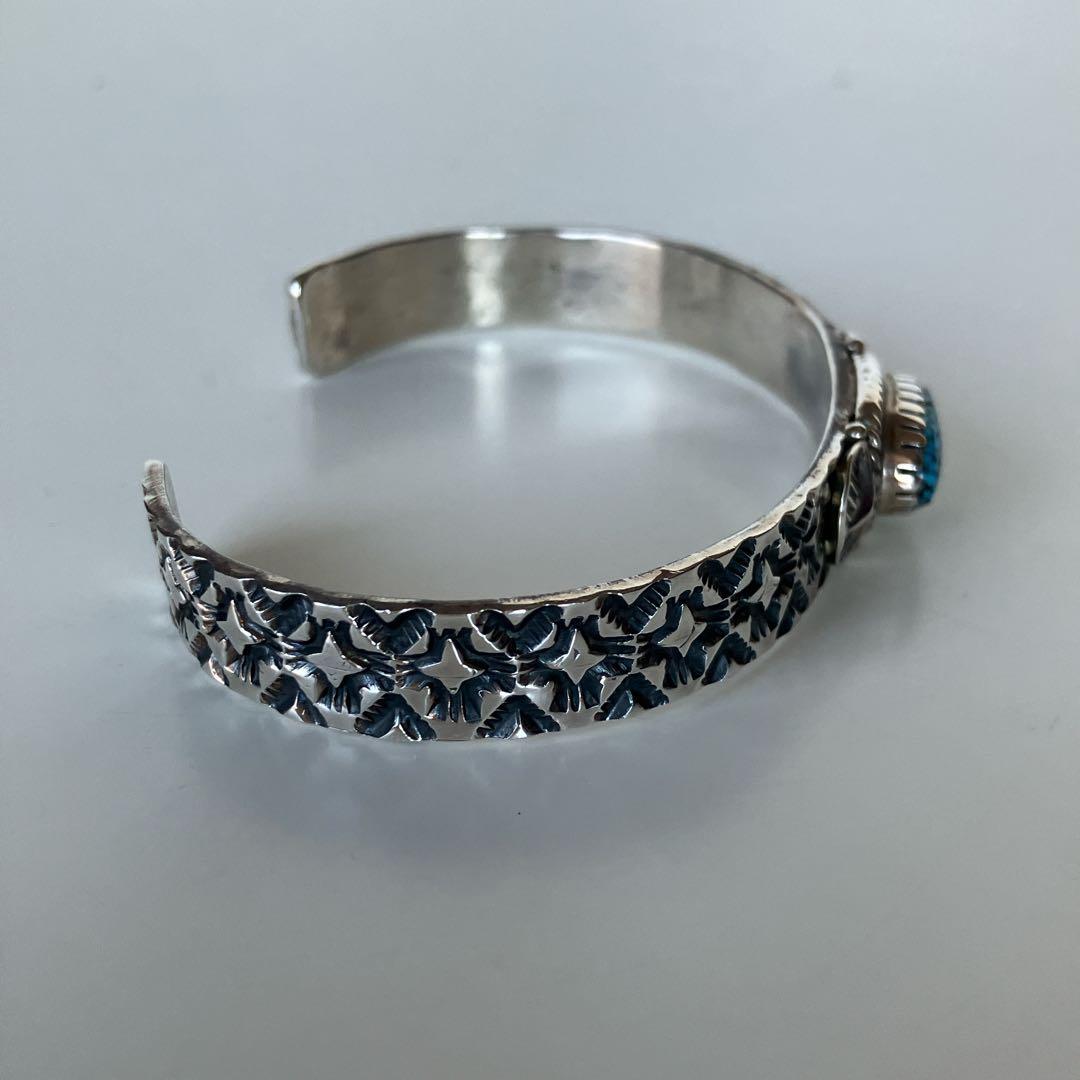 Navajo Kevin Ramone ターコイズ　バングル　キングマン