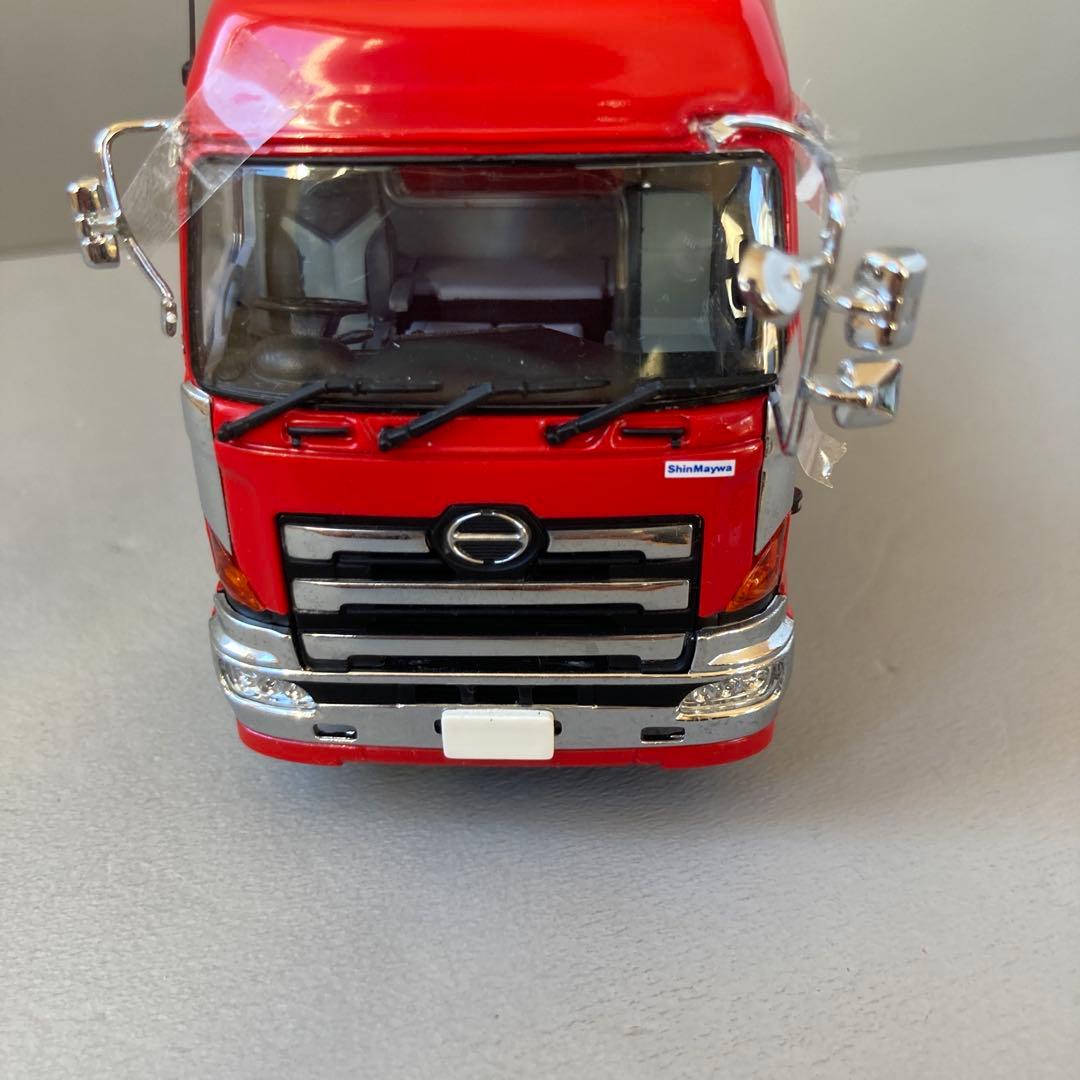 1/50 ケンクラフト　日野プロフィアダンプトラック　レッド