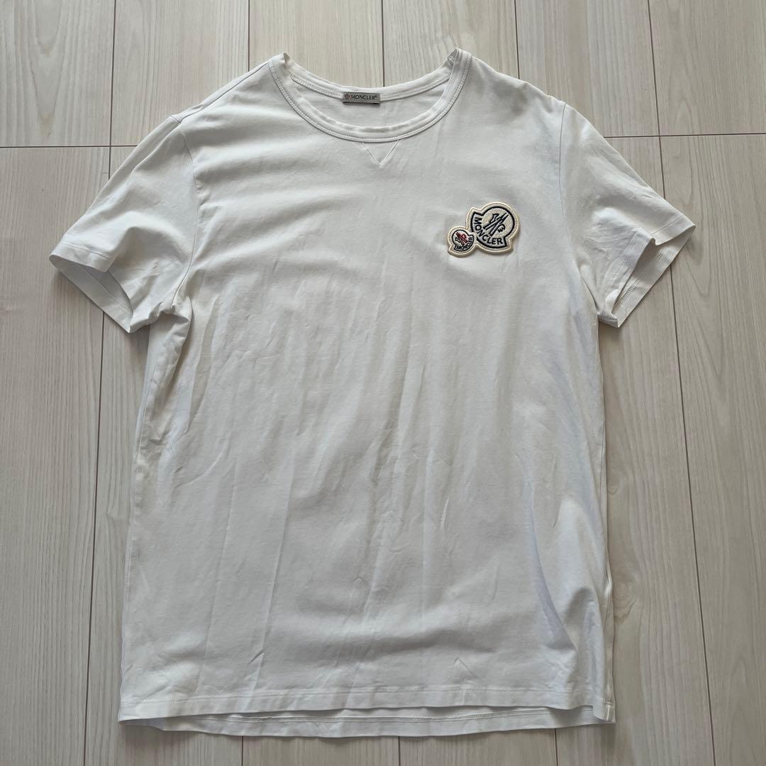 モンクレール　Tシャツ　ダブルワッペン