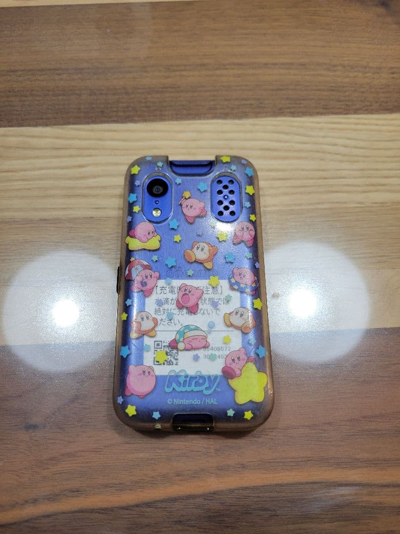 docomo KY-41C キッズ携帯 【新品のクリアカバーと画面フィルム付】