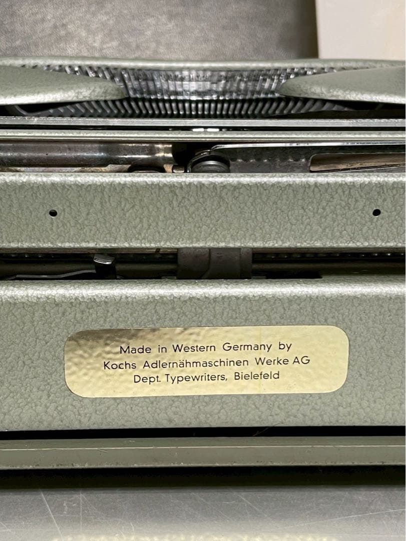 【希少】西ドイツ製 ヴィンテージ タイプライター ABC アンティーク ABC