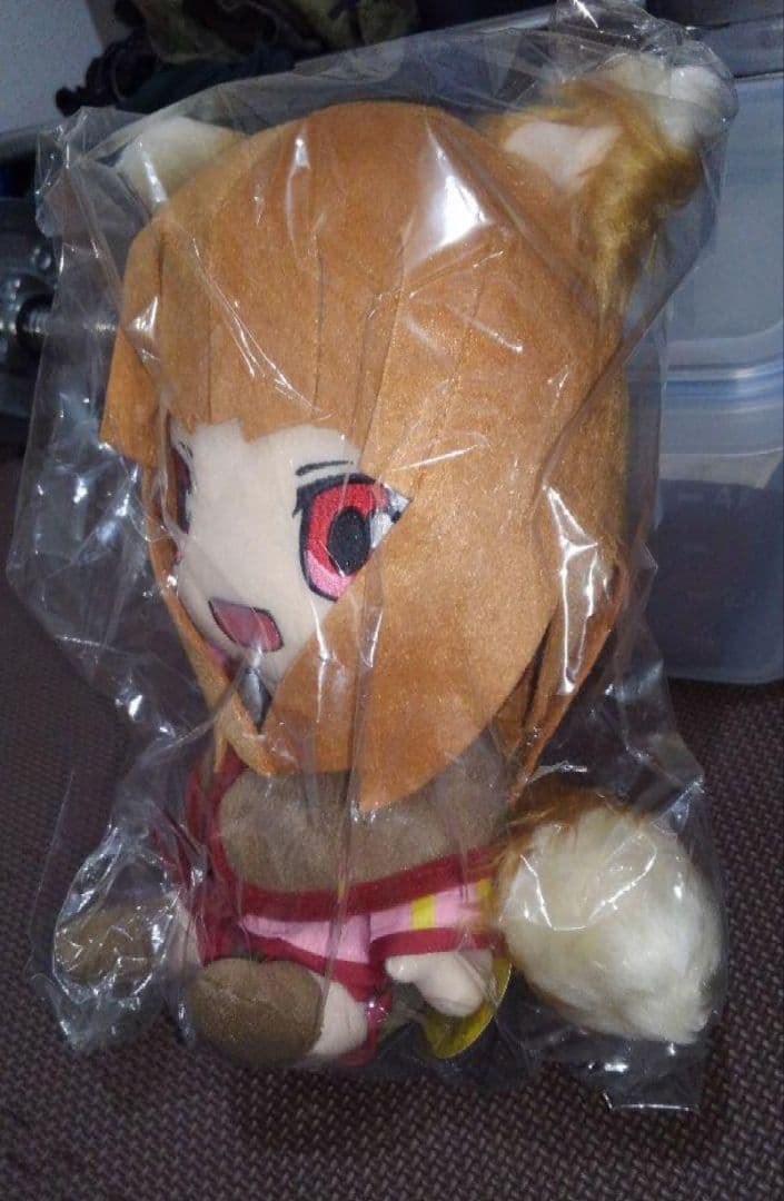 ホロ　狼と香辛料　ぬいぐるみ　きゃらもふ　青島文化教材社