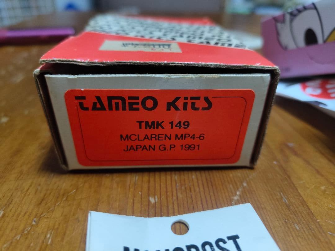 TAMEO 1/43 TMK 149 MCLAREN MP4-6 セナ