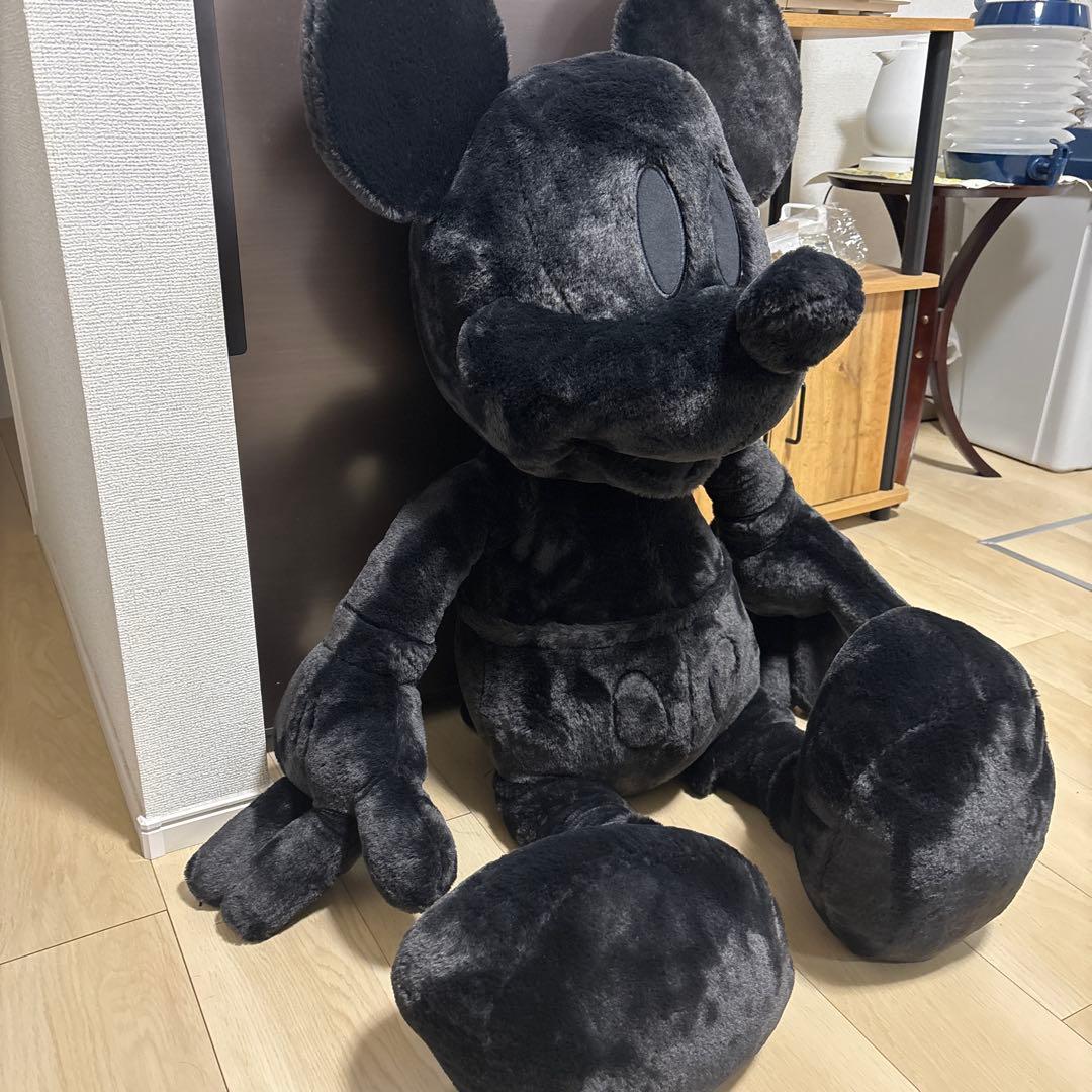 ディズニー ミッキーマウス ぬいぐるみ 大きい ブラック