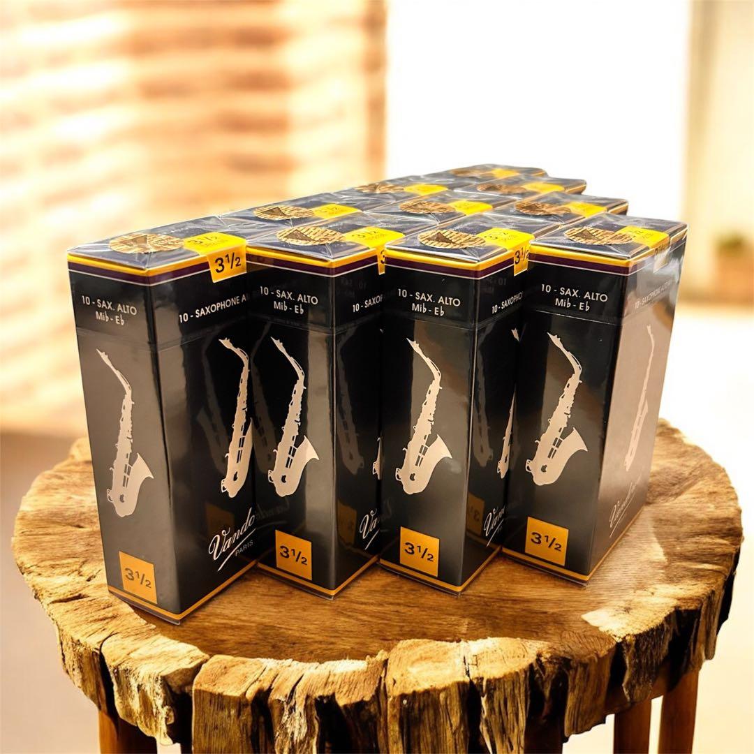 【新品・未開封】アルトサックス リード トラディショナル 青箱 #3_1/2
