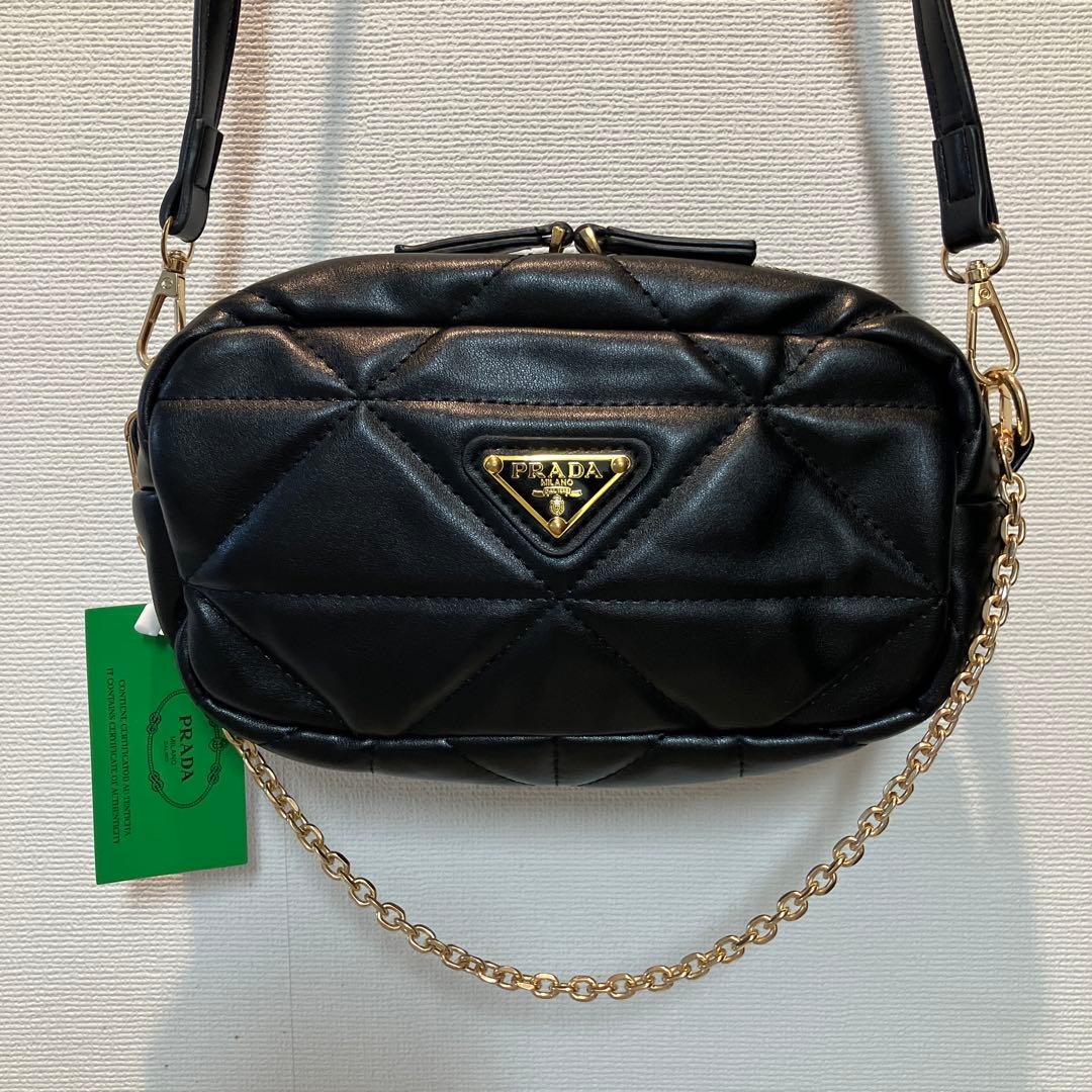 【翌日発送】PRADA ブラック ショルダーバッグ2WAY ノベルティ　新品