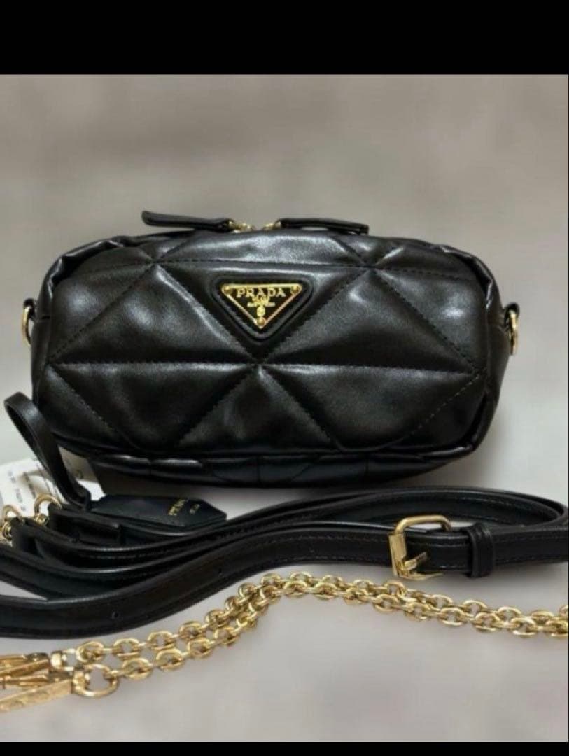 【翌日発送】PRADA ブラック ショルダーバッグ2WAY ノベルティ　新品