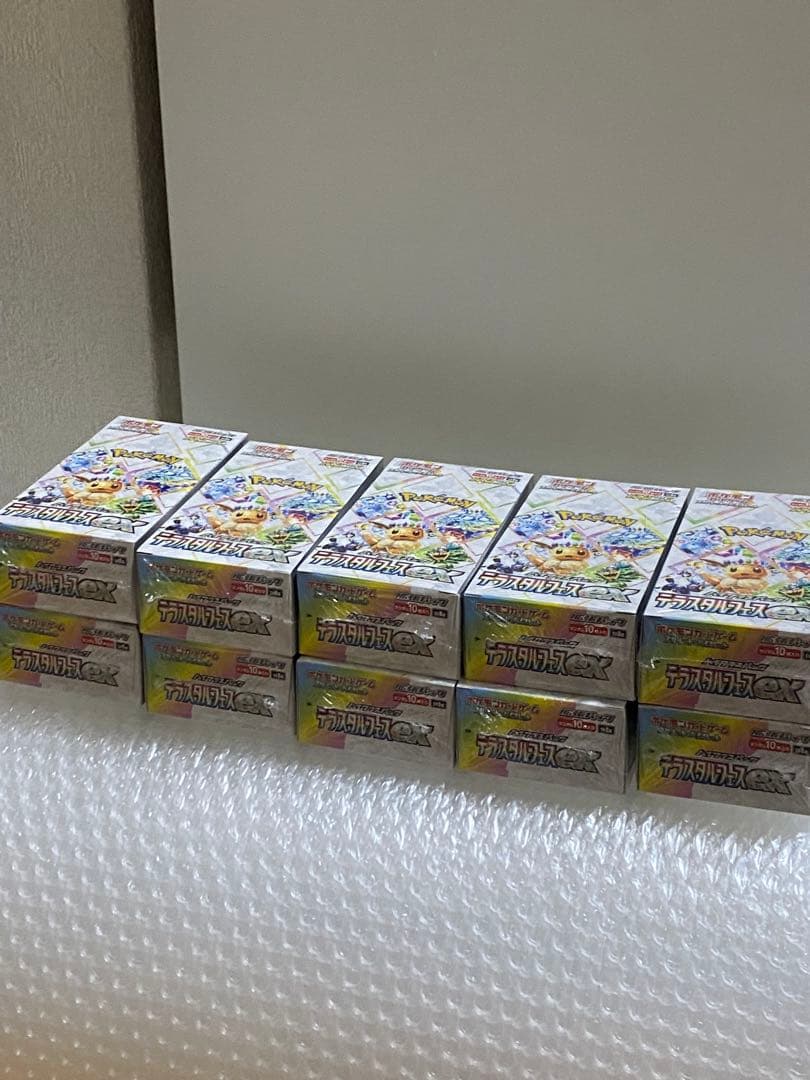 ポケモンカードゲーム テラスタルEX 10BOX シュリンク付き