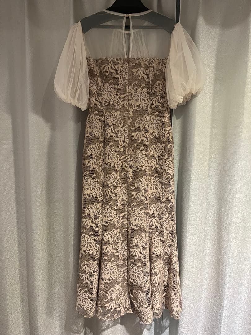 LAGUNAMOON ラグナムーン ドレス　フラワージャガードレースワンピース