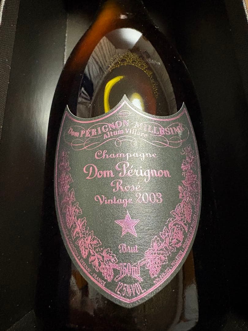 半額以下　正規品　2003年　ドンペリニオン　ロゼ　ミレジメ　ヴィンテージ