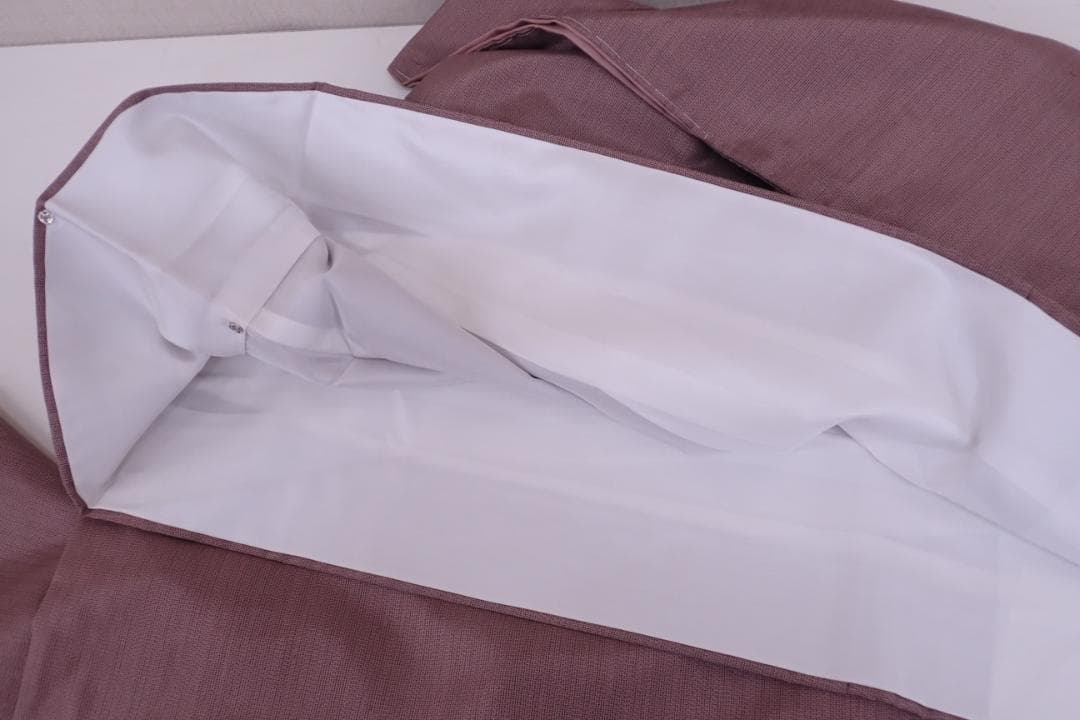 未使用 逸品 正絹 本場大島紬 9キ泥絣織訪問着 身丈156cm 鴇浅葱 証紙付