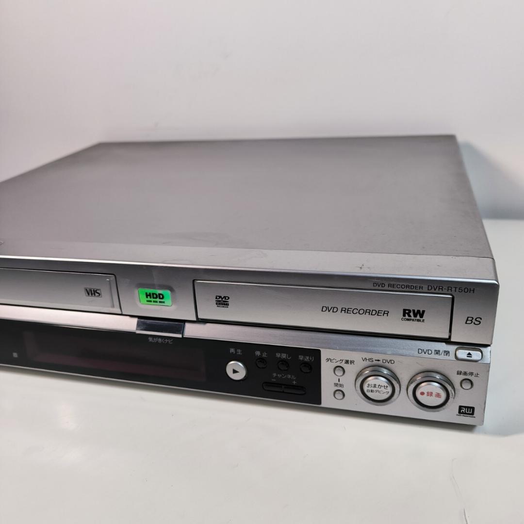 Pioneer DVR-RT50H VHSビデオ一体型DVDレコーダー HDD
