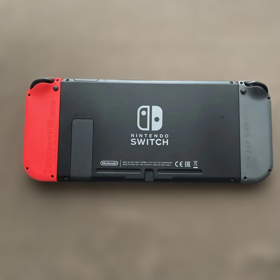 Nintendo Switch 本体 グレー/レッド