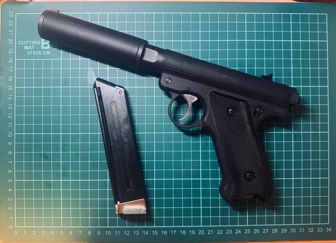 マルシン　ルガー　mark1 アサシン　サイレンサーモデル　hw