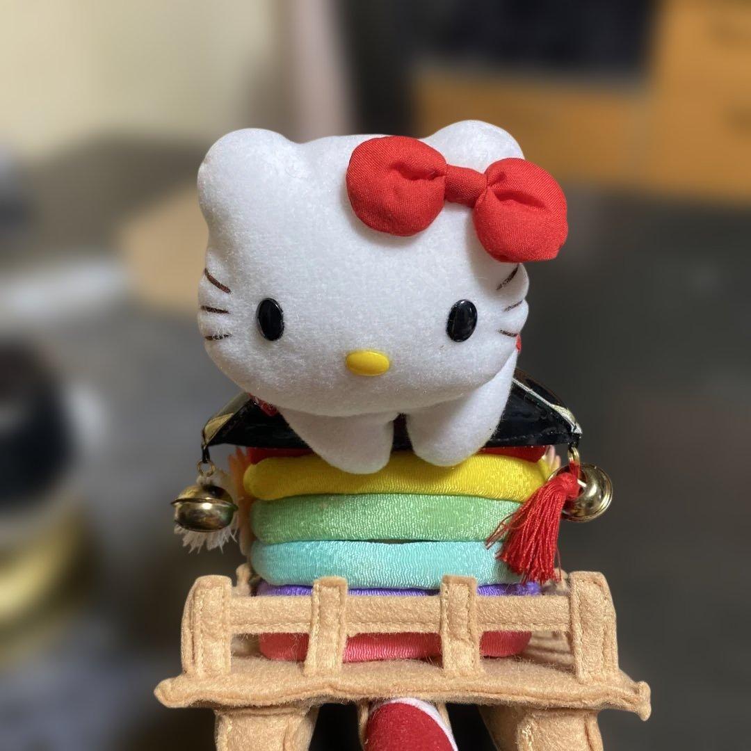 ハローキティ着物、浴衣ぬいぐるみ