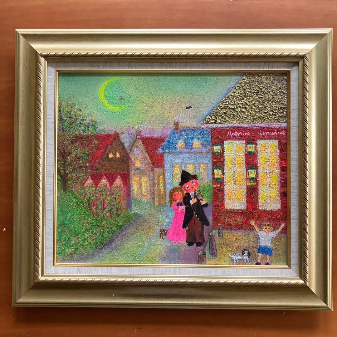 清水新也　F8 油彩画