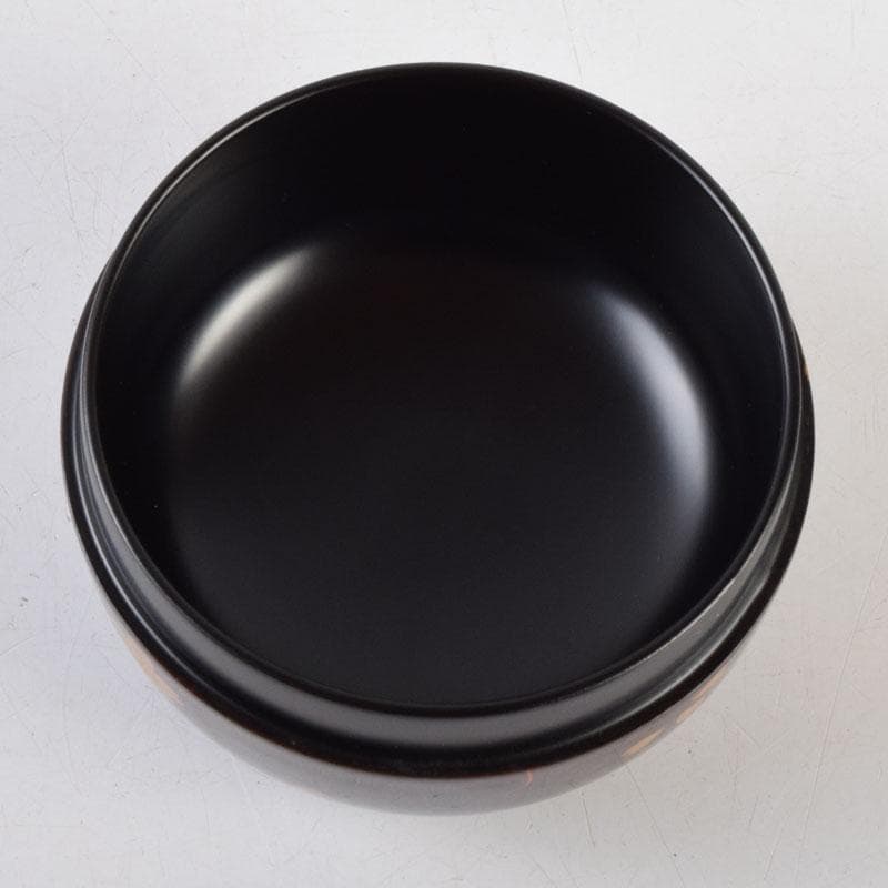 茶道具　玉泉作　春秋蒔絵　平棗　共箱　V　8736