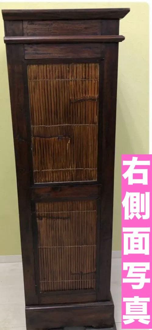 高級 ヴィンテージ アジアン オープンシェルフ♦️重厚な 飾り棚♦️引き出し付♦️店舗