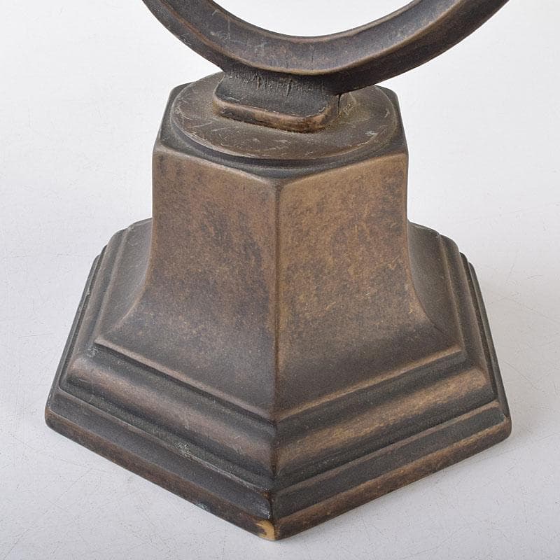 アンティーク　真鍮製　天秤はかり　置物　重さ約4.5㎏　M　R8127B