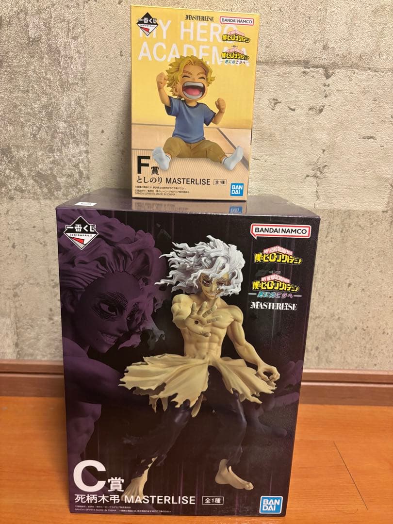 ヒロアカ　一番くじ　C賞　F賞　フィギュアセット