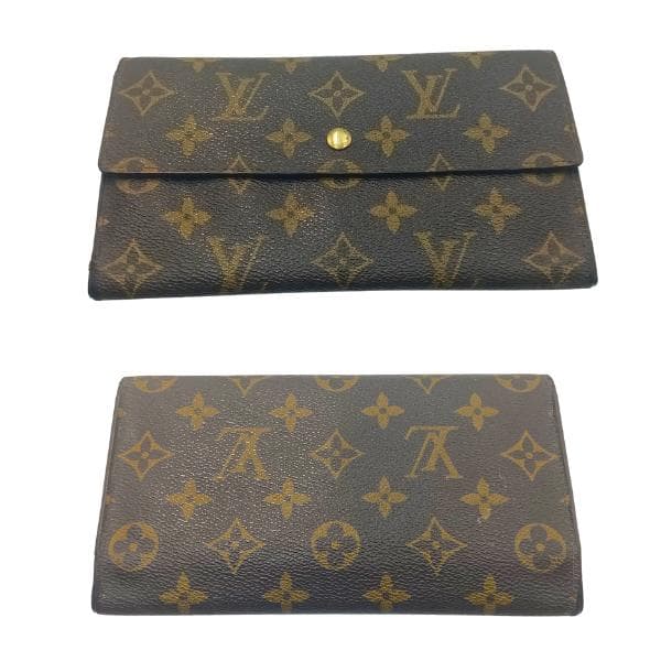 ルイヴィトン モノグラム インターナショナル 長財布 三つ折り 0039