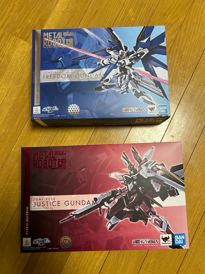 メタルロボット魂　『フリーダム&ジャスティス』セット