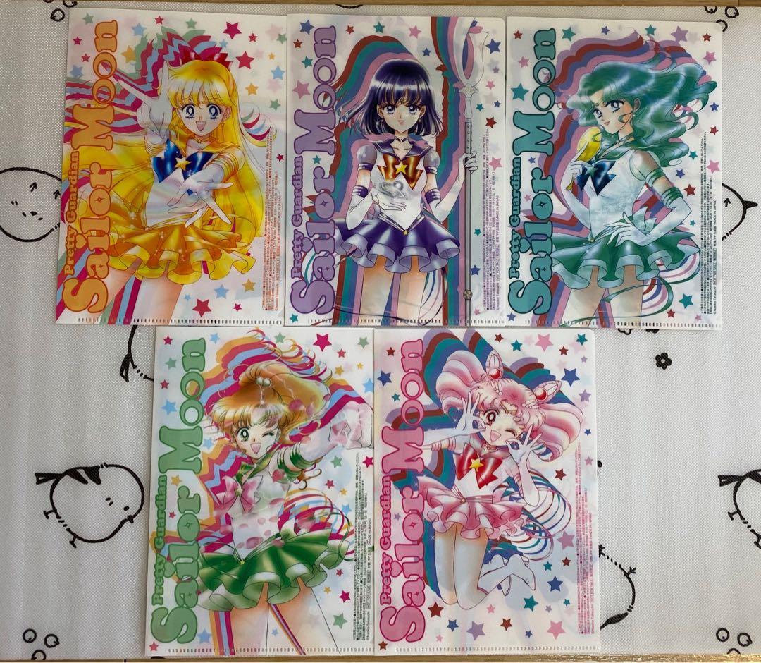 美少女戦士セーラームーン 明治コラボクリアファイル缶ミラー マルチケース計19品