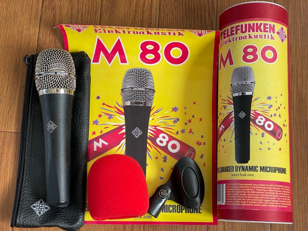 TELEFUNKEN M80 ダイナミックマイク
