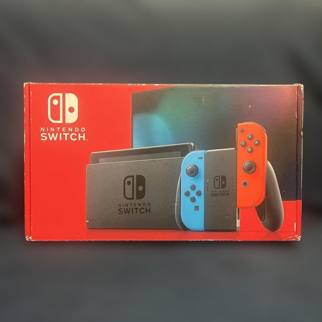 バッテリー強化版Nintendo Switch ネオンブルー/ネオンレッド