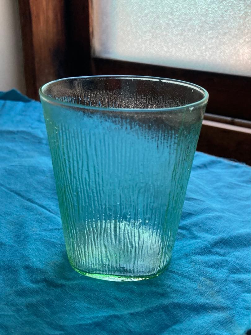 古道具　ウランガラス　ディキャンタグラス　昭和初期