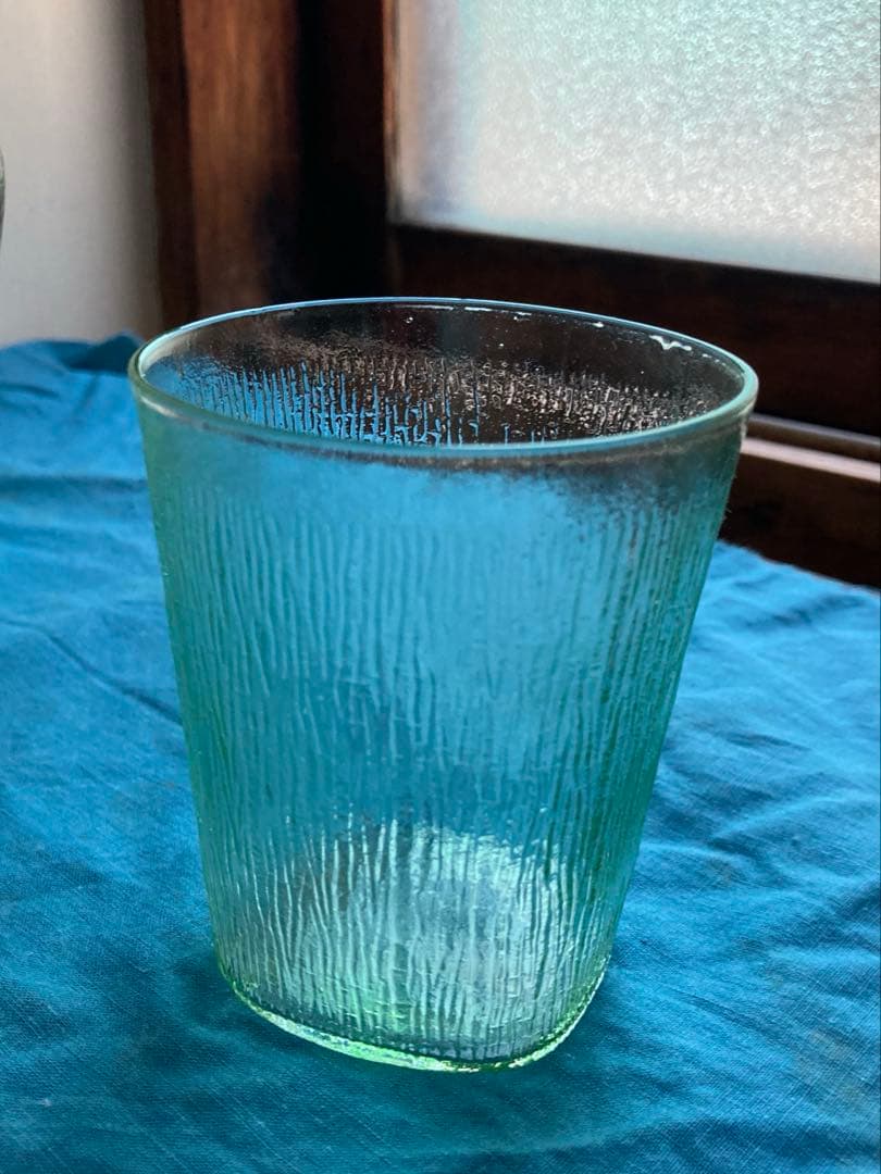 古道具　ウランガラス　ディキャンタグラス　昭和初期