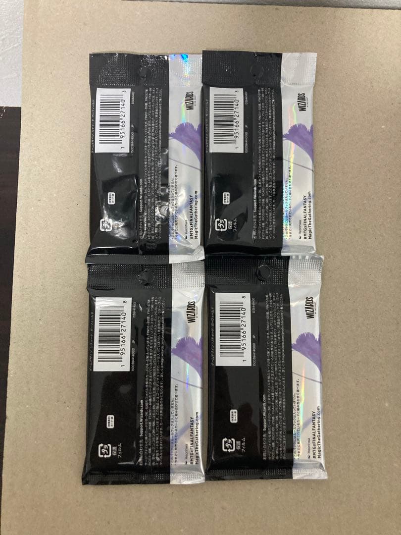 4パック FINAL FANTASY MTG コレクター・ブースター日本語版