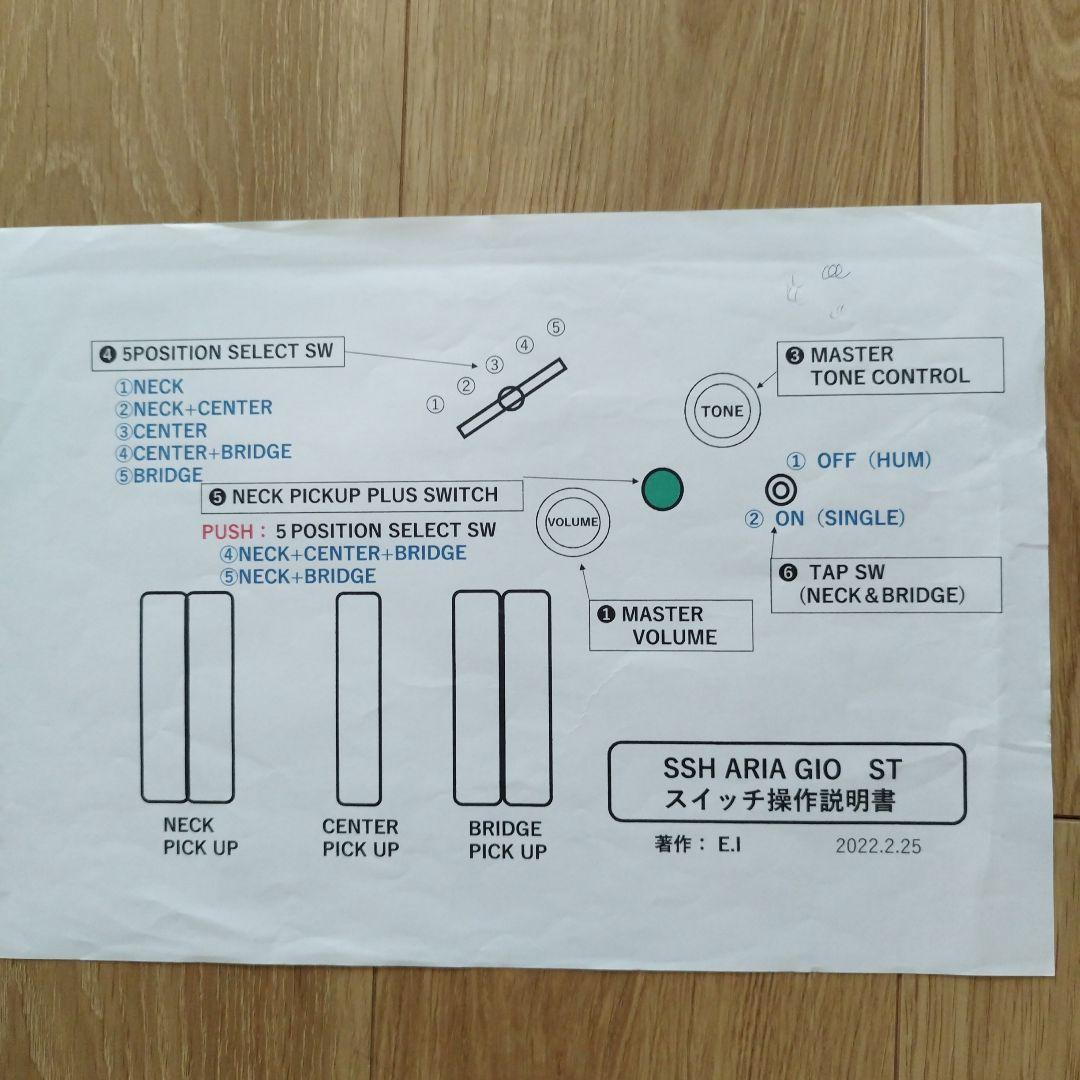 新機能付けました！　Ibanez GIO エレキギター とソフトケース