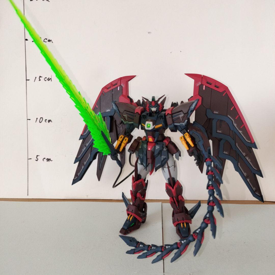 カ*可様 RG 1/144 ガンダムエピオン 塗装完成品 ガンプラ 可変 九龍