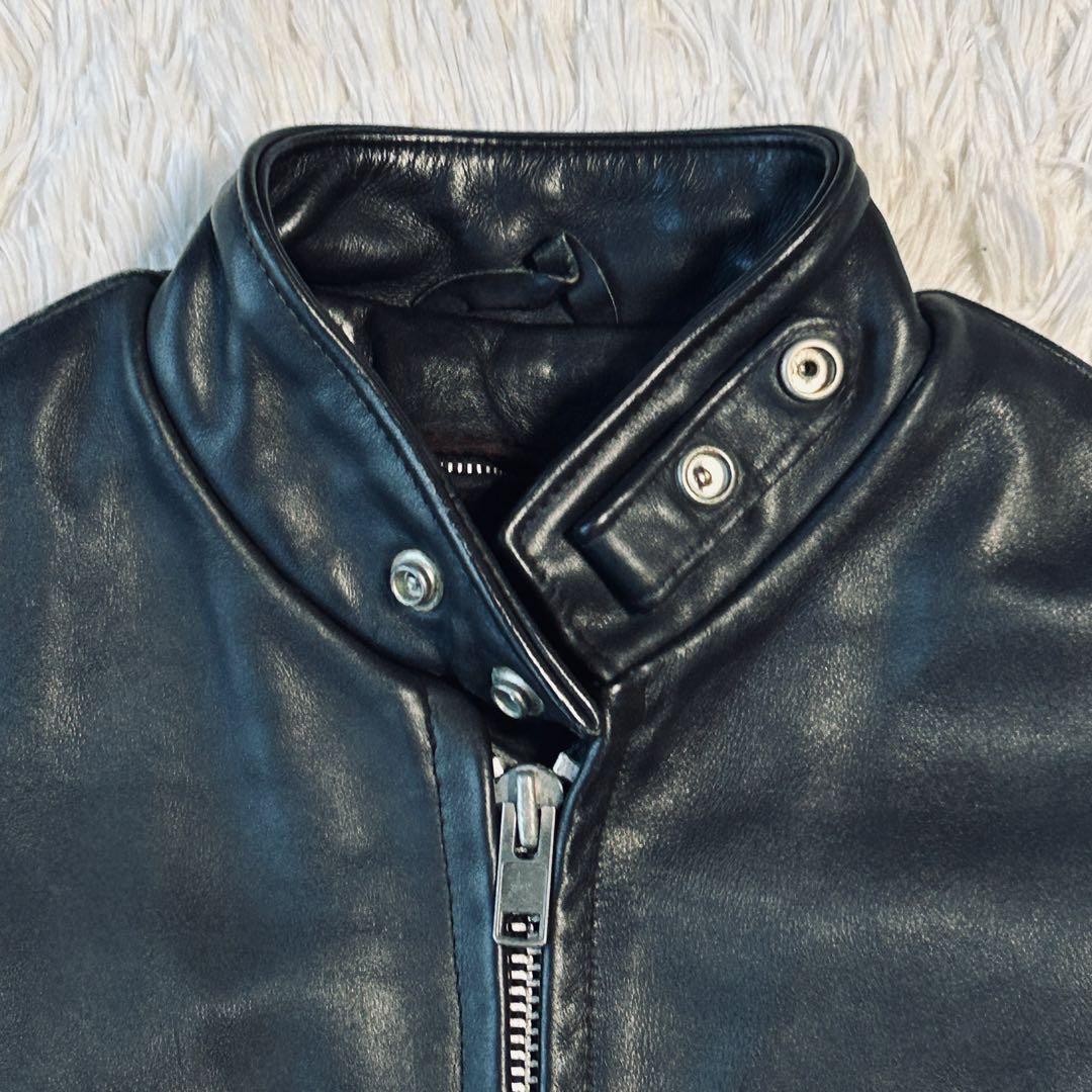 Schott ショット 641 ライナー付き シングルライダースジャケット 34