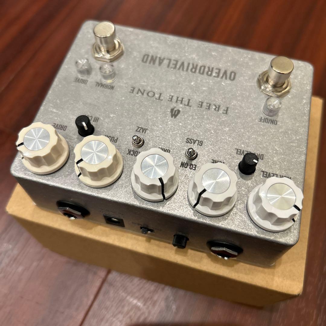 使用感なし FREE THE TONE OVERDRIVELAND