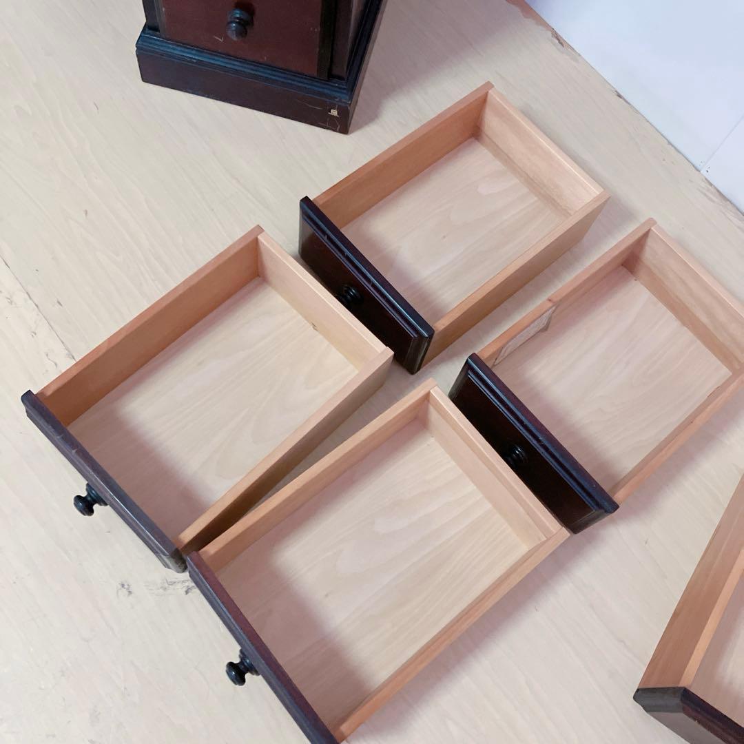 YAMAKA 桜　天然木　8段　チェスト　レトロ　アンティーク　収納　箪笥