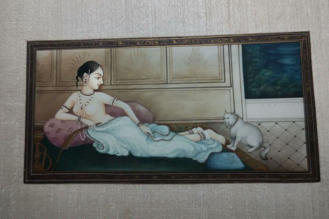 インド細密画、アンティーク